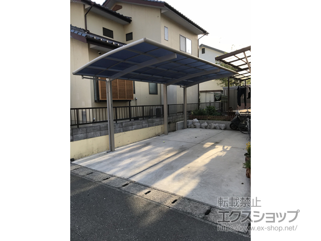 福岡県遠賀郡遠賀町ののカーポート レイナポートグラン 延長　積雪〜20cm対応 施工例