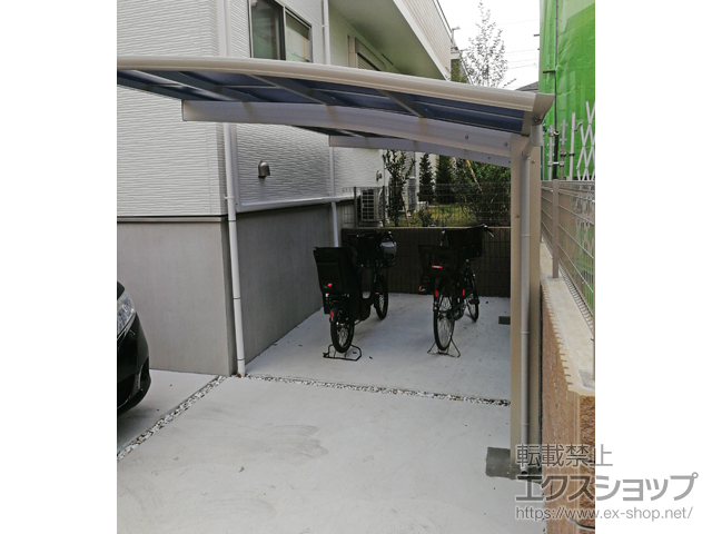 千葉県市川市ののカーポート プレシオスポート 積雪〜20cm対応 施工例