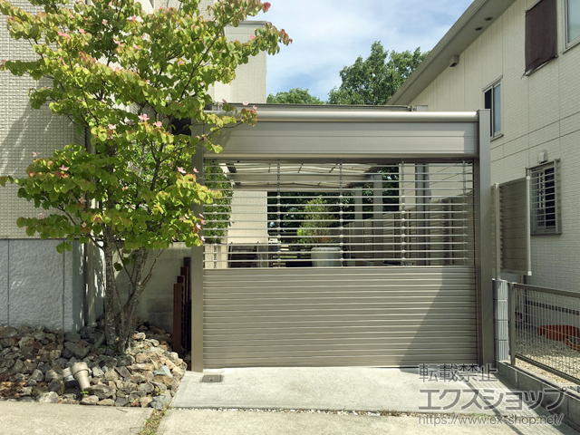 50万円以上のガレージシャッター施工事例