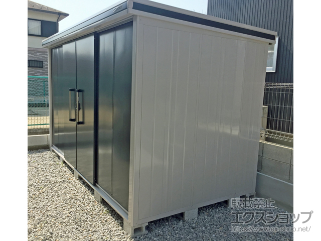 滋賀県守山市のの物置・屋外倉庫 エルモ 一般型 3620×1870×2118 LMD-3618-SM 施工例