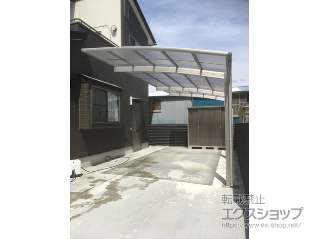 宮城県仙台市ののカーポート レイナポートグラン 延長　積雪〜20cm対応 施工例