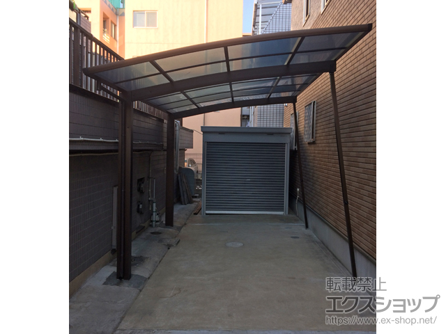 東京都東村山市ののカーポート プレシオスポート 積雪〜20cm対応 施工例