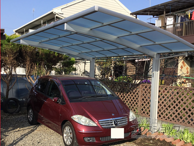 静岡県静岡市ののカーポート レイナポートグラン　積雪〜20cm対応 施工例