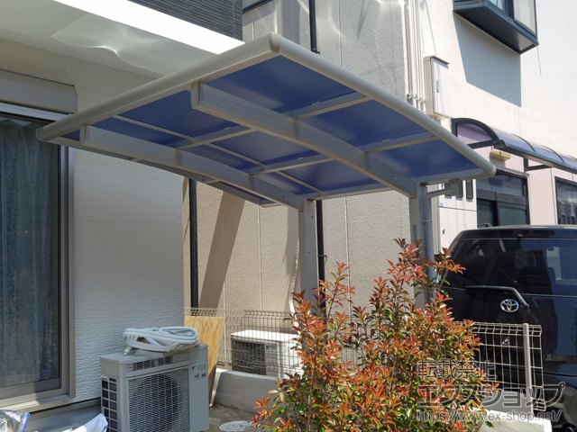 兵庫県宝塚市ののサイクルポート・駐輪場 レイナポートグランミニ 積雪〜20cm対応 施工例