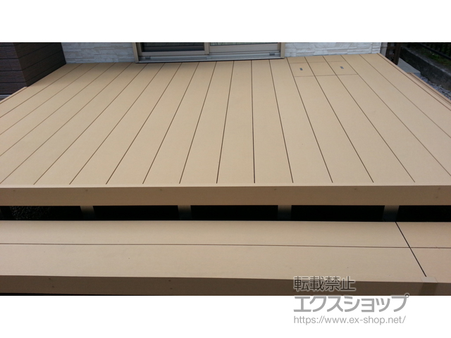 東京都八王子市ののウッドデッキ リウッドデッキ 200 施工例