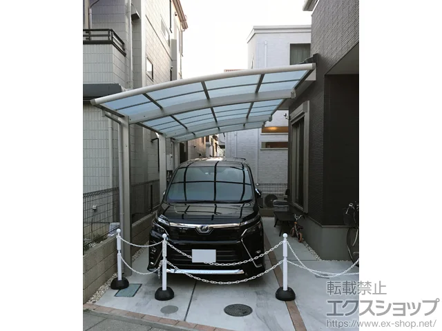 埼玉県さいたま市のYKKAPのカーポート レイナポートグラン 延長　積雪～20cm対応 施工例
