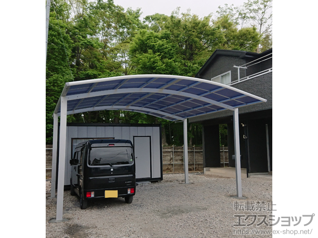 埼玉県加須市ののカーポート レイナツインポートグラン　積雪〜20cm対応 施工例