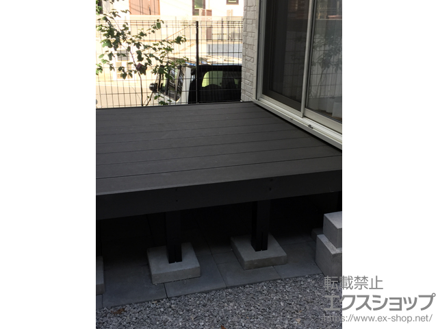 神奈川県横浜市ののウッドデッキ リウッドデッキ 200 施工例