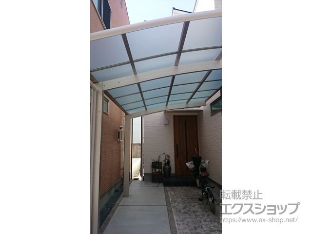 大阪府大阪市ののカーポート レイナポートグラン　積雪〜20cm対応 施工例