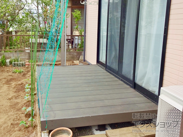 東京都八王子市ののウッドデッキ リウッドデッキ 200 施工例