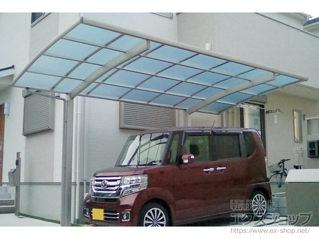 愛知県知多市ののカーポート レイナポートグラン　積雪〜20cm対応 施工例