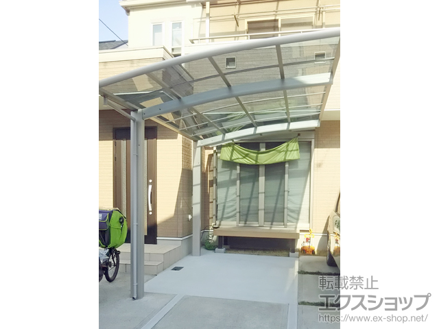 大阪府茨木市ののカーポート レイナポートグラン　積雪〜20cm対応 施工例