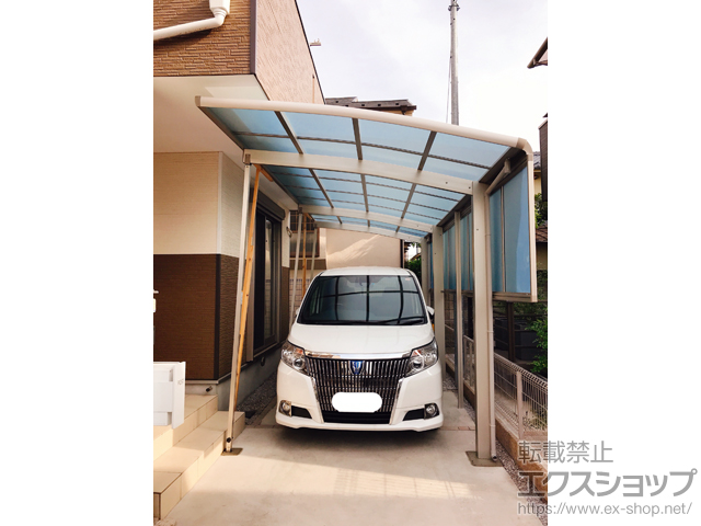 東京都練馬区ののカーポート レイナポートグラン 延長　積雪〜20cm対応 施工例