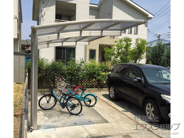 埼玉県児玉郡上里町ののカーポート レイナポートグラン　積雪〜20cm対応 施工例