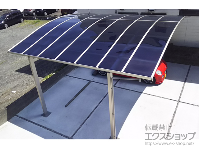 静岡県静岡市ののカーポート レイナツインポートグラン　積雪〜20cm対応 施工例