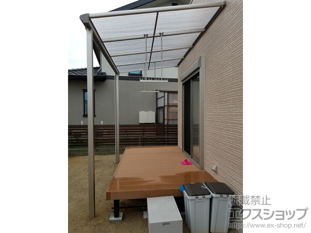 愛知県海部郡大治町ののウッドデッキ リウッドデッキ 200 施工例