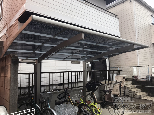 東京都東久留米市ののカーポート プレシオスポート 積雪〜20cm対応 施工例