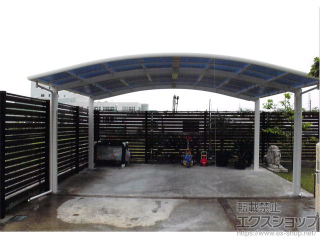 埼玉県八潮市ののカーポート レイナツインポートグラン　積雪〜20cm対応 施工例