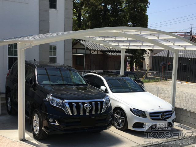 福岡県福岡市ののカーポート レイナツインポートグラン　積雪〜20cm対応 施工例