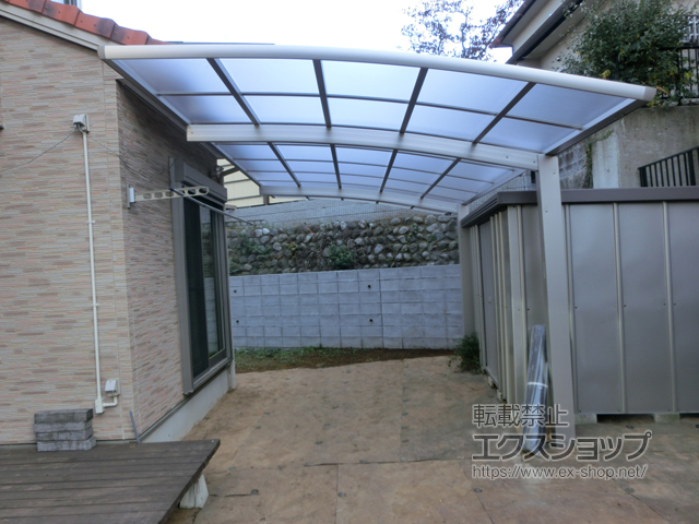 神奈川県伊勢原市ののカーポート レイナポートグラン　積雪〜20cm対応 施工例