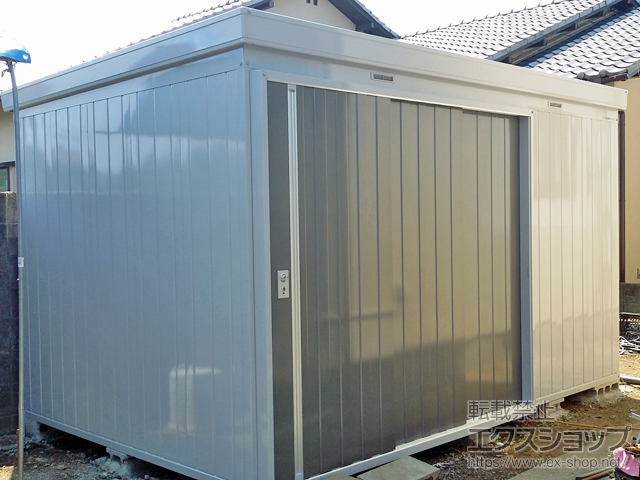 熊本県熊本市のの物置・屋外倉庫 ネクスタ 一般型 3470×2210×2075 NXN-77S-PG 施工例