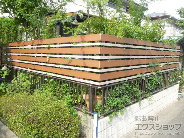 鹿児島県鹿児島市ののフェンス・柵 マイティウッド ベーシック 施工例