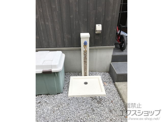 神奈川県横浜市のの立水栓・ガーデンシンク ファミエンテ #01 施工例