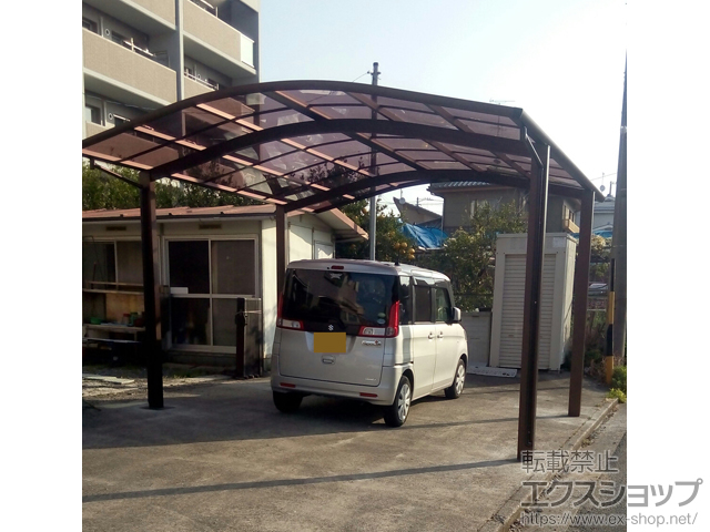 静岡県磐田市ののカーポート レイナツインポートグラン　積雪〜20cm対応 施工例