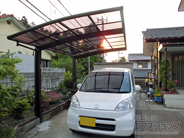愛媛県新居浜市ののカーポート レイナポートグラン　積雪〜20cm対応 施工例