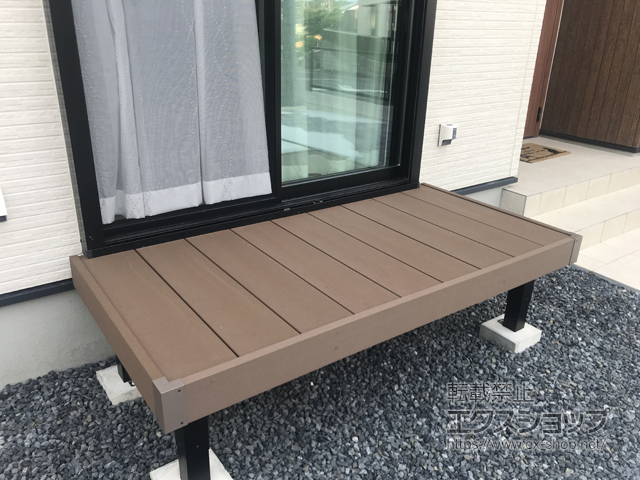 愛知県長久手市ののウッドデッキ マージウッドデッキ 施工例