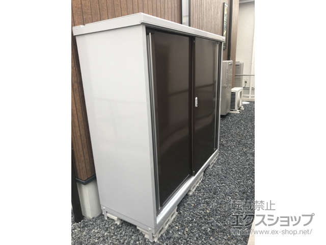 愛知県長久手市のの物置・屋外倉庫 シンプリー 一般型 1740×615×1603 MJX-176D-TB 施工例