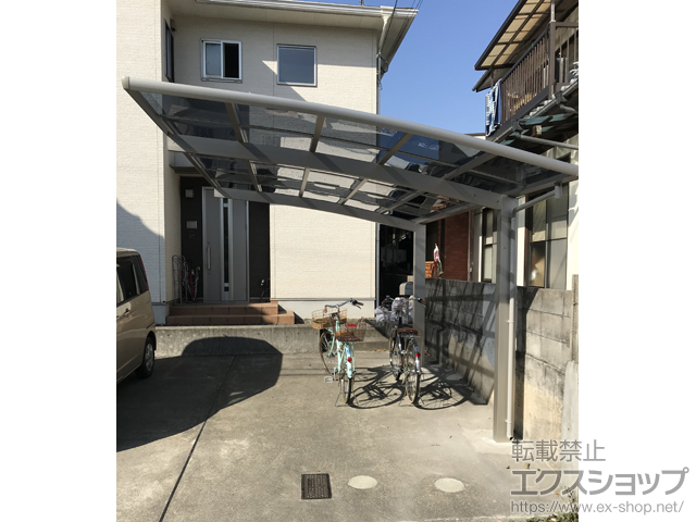 愛媛県今治市ののカーポート レイナポートグラン　積雪〜20cm対応 施工例