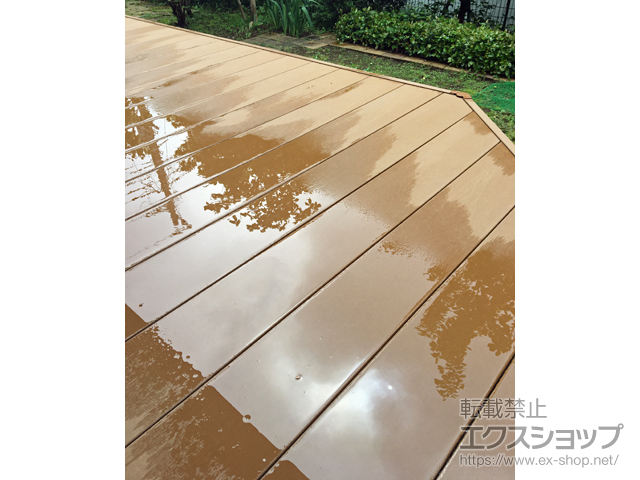 千葉県船橋市ののウッドデッキ リウッドデッキ 200 施工例