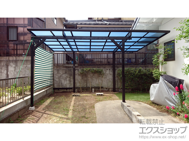 島根県出雲市ののカーポート エフルージュグラン　積雪〜20cm対応 施工例