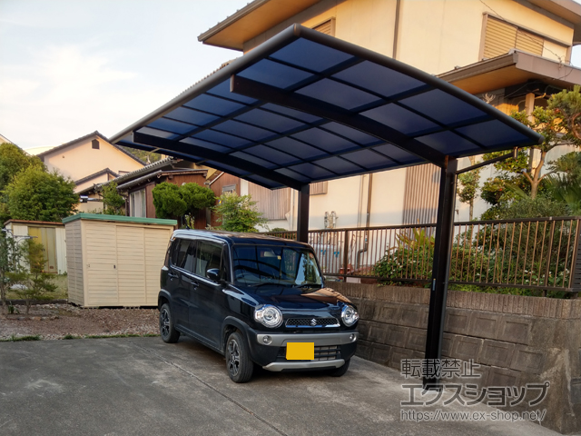 岐阜県山県市ののカーポート レイナポートグラン　積雪〜20cm対応 施工例