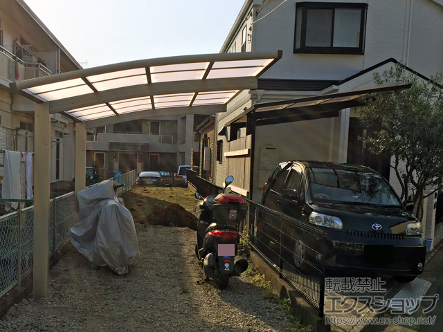 神奈川県藤沢市ののカーポート レイナポートグラン　積雪〜20cm対応 施工例