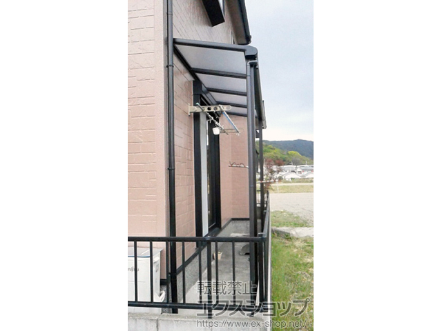 和歌山県和歌山市ののテラス屋根 ヴェクターテラス F型 テラスタイプ 単体 積雪〜20cm対応 施工例