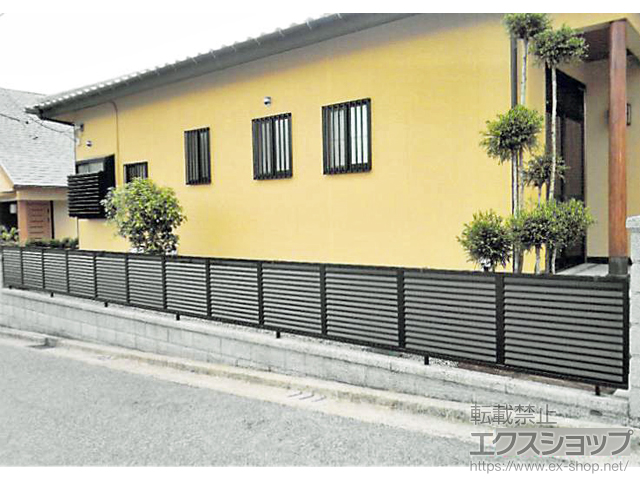 千葉県夷隅郡御宿町ののフェンス・柵 シャトレナ 3型 フリー支柱タイプ 施工例