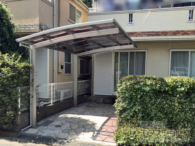 東京都世田谷区ののカーポート レイナポートグラン　積雪〜20cm対応 施工例