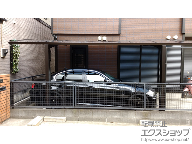 神奈川県大和市ののカーポート レイナポートグラン　積雪〜20cm対応 施工例