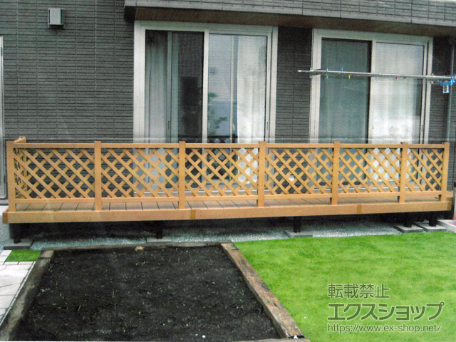 宮城県大崎市ののウッドデッキ リウッドデッキ 200 施工例