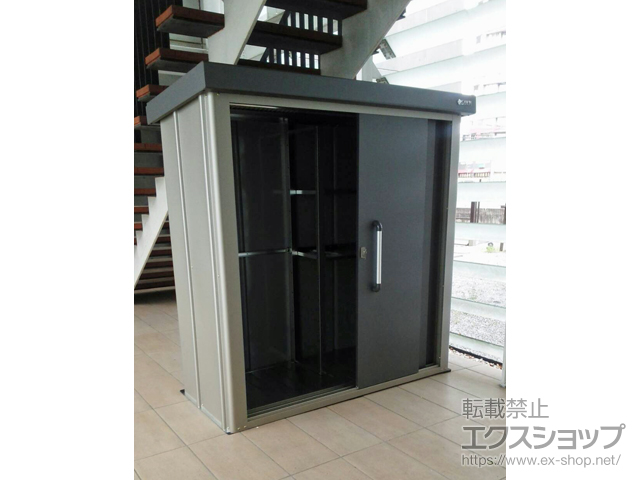 東京都西東京市のの物置・屋外倉庫 エスケーエイト SK8-50 一般型 1800×800×1940 SK8-50-GK 施工例