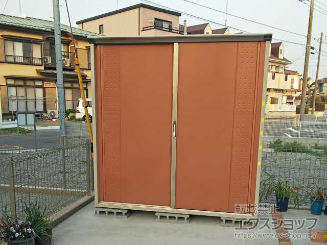 神奈川県小田原市のの物置・屋外倉庫 グランプレステージジャンプ 1879×900×1900 GP-199A-F-TR 施工例