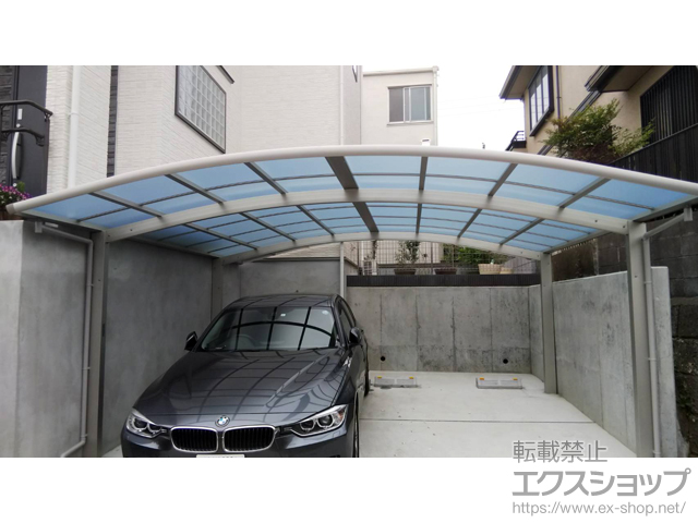 神奈川県川崎市ののカーポート レイナツインポートグラン　積雪〜20cm対応 施工例