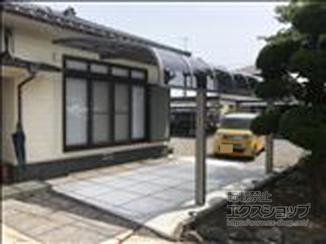 大分県宇佐市のLIXIL リクシル（トステム）のカーポート テールポートシグマIII 積雪〜20cm対応 施工例