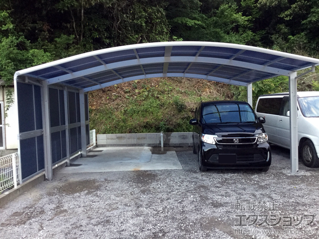 宮崎県宮崎市ののカーポート レイナツインポートグラン　積雪〜20cm対応 施工例