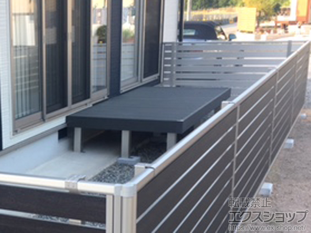 兵庫県養父市ののウッドデッキ リウッドデッキ 200 施工例