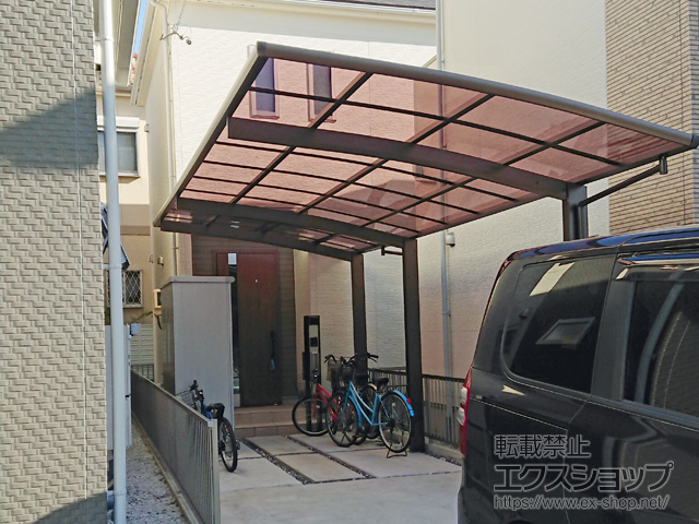 愛知県名古屋市ののカーポート レイナポートグラン 延長　積雪〜20cm対応 施工例