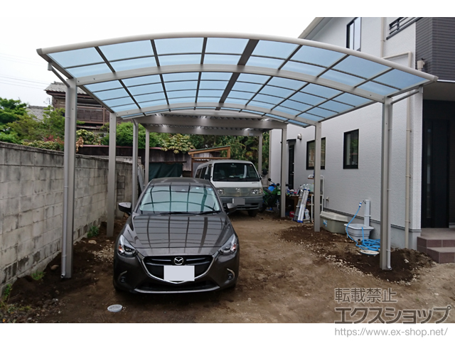 群馬県高崎市ののカーポート レイナツインポートグラン　積雪〜20cm対応 施工例