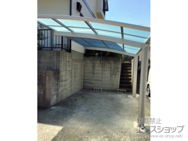 福岡県北九州市ののカーポート レイナポートグラン　積雪〜20cm対応 施工例